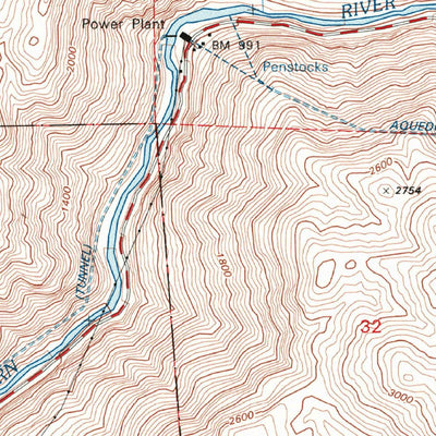United States Geological Survey Rio Bravo Ranch, CA (1992, 24000-Scale) digital map