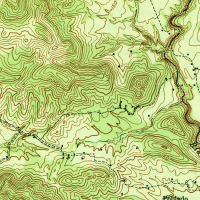 United States Geological Survey Rio Descalabrado, PR (1945, 30000-Scale) digital map