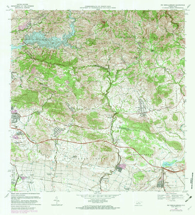 United States Geological Survey Rio Descalabrado, PR (1972, 20000-Scale) digital map