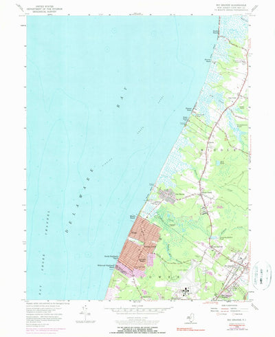 United States Geological Survey Rio Grande, NJ (1956, 24000-Scale) digital map
