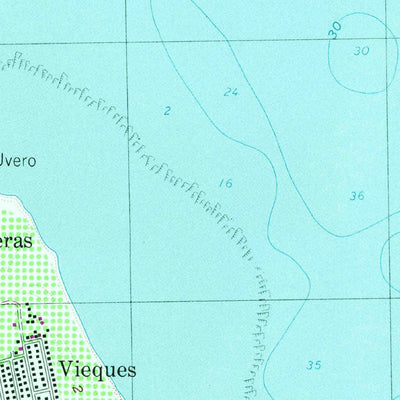 United States Geological Survey Rio Grande, PR (1963, 20000-Scale) digital map