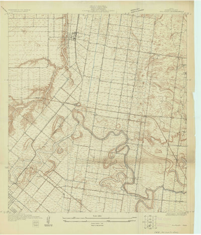 United States Geological Survey Rio Hondo, TX (1929, 24000-Scale) digital map