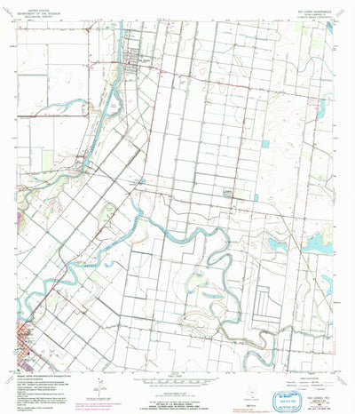 United States Geological Survey Rio Hondo, TX (1956, 24000-Scale) digital map