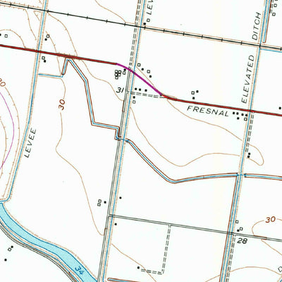 United States Geological Survey Rio Hondo, TX (1956, 24000-Scale) digital map