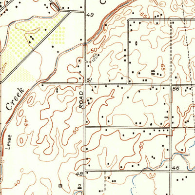 United States Geological Survey Rio Linda, CA (1951, 24000-Scale) digital map