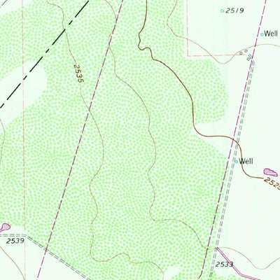 United States Geological Survey Rio Pecos Ranch, TX (1963, 24000-Scale) digital map