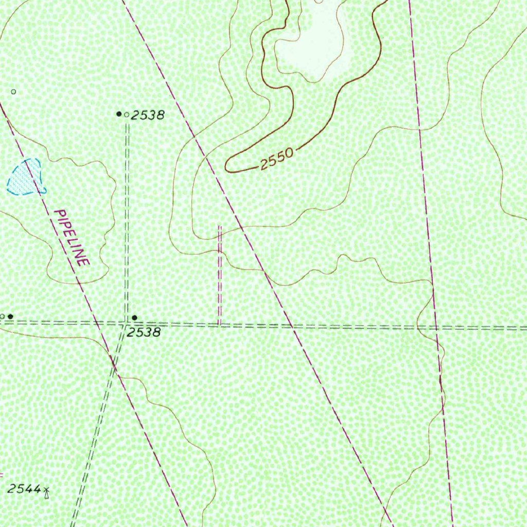 Rio Pecos Ranch, TX (1963, 24000-Scale) Map by United States Geological ...