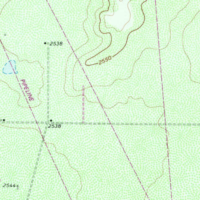 United States Geological Survey Rio Pecos Ranch, TX (1963, 24000-Scale) digital map