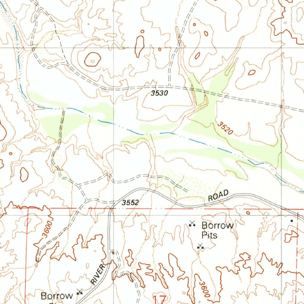 Rio Rico, AZ (1981, 24000-Scale) Map by United States Geological Survey ...
