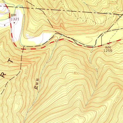 United States Geological Survey Rio, WV (1970, 24000-Scale) digital map