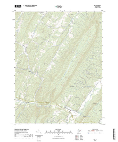 United States Geological Survey Rio, WV (2023, 24000-Scale) digital map