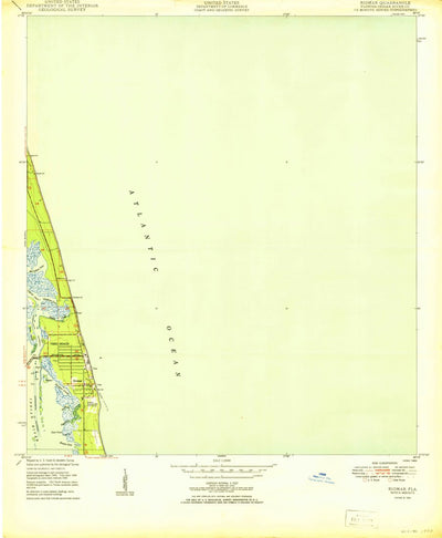 United States Geological Survey Riomar, FL (1950, 24000-Scale) digital map