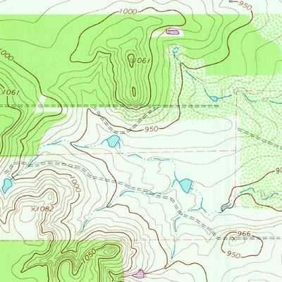 United States Geological Survey Riomedina, TX (1964, 24000-Scale) digital map