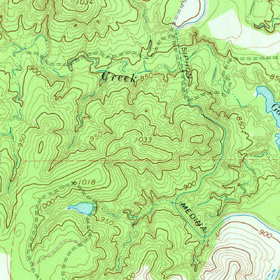 United States Geological Survey Riomedina, TX (1964, 24000-Scale) digital map