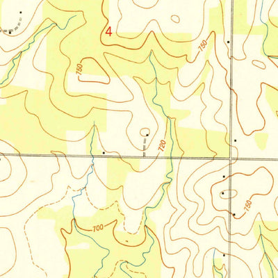 United States Geological Survey Ripley, AL (1951, 24000-Scale) digital map