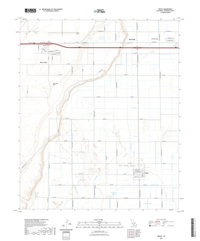 United States Geological Survey Ripley, CA (2021, 24000-Scale) digital map