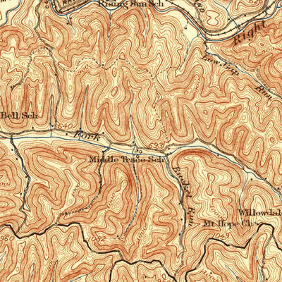 United States Geological Survey Ripley, WV (1928, 62500-Scale) digital map