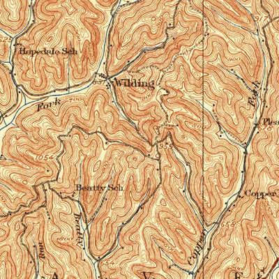 United States Geological Survey Ripley, WV (1928, 62500-Scale) digital map