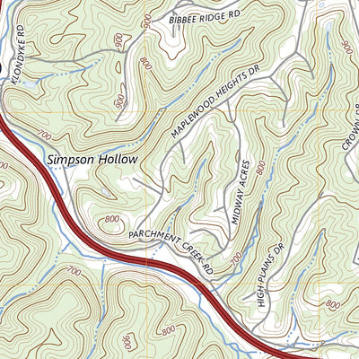United States Geological Survey Ripley, WV (2023, 24000-Scale) digital map