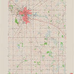 United States Geological Survey Ripon, WI (1980, 24000-Scale) digital map
