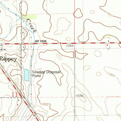 United States Geological Survey Rippey, IA (1982, 24000-Scale) digital map