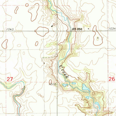 United States Geological Survey Rippey, IA (1982, 24000-Scale) digital map