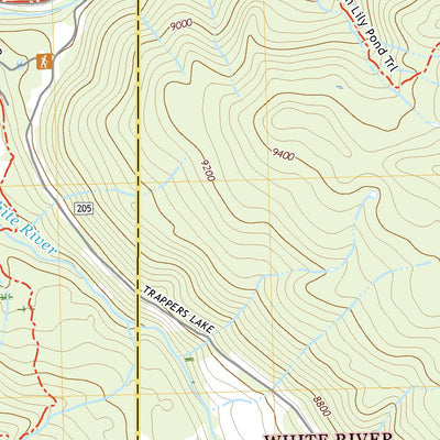 United States Geological Survey Ripple Creek, CO (2022, 24000-Scale) digital map