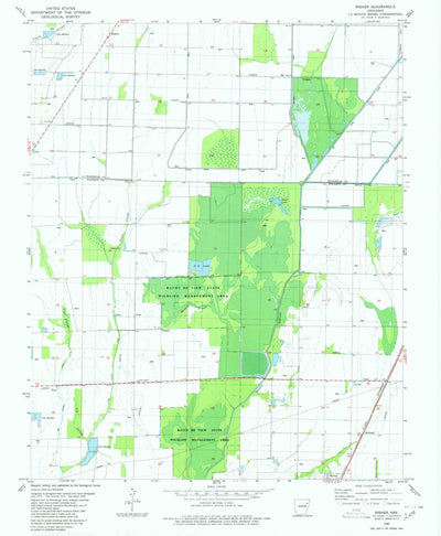 United States Geological Survey Risher, AR (1980, 24000-Scale) digital map