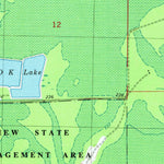 United States Geological Survey Risher, AR (1980, 24000-Scale) digital map