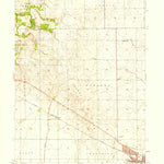 United States Geological Survey Rising, IL (1957, 24000-Scale) digital map