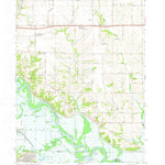 United States Geological Survey Rising Sun, IA (1972, 24000-Scale) digital map