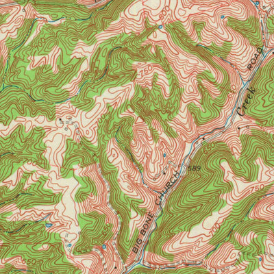 United States Geological Survey Rising Sun, IN-KY (1961, 24000-Scale) digital map
