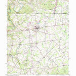 United States Geological Survey Rising Sun, MD-PA (1953, 24000-Scale) digital map