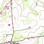 United States Geological Survey Rising Sun, MD-PA (1953, 24000-Scale) digital map