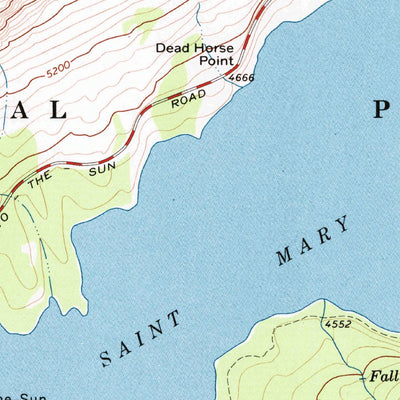 United States Geological Survey Rising Sun, MT (1968, 24000-Scale) digital map