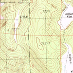 United States Geological Survey Risue Canyon, NV-CA (1988, 24000-Scale) digital map