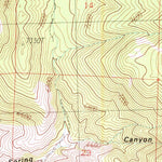 United States Geological Survey Risue Canyon, NV-CA (1988, 24000-Scale) digital map