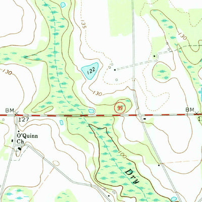 United States Geological Survey Ritch, GA (1971, 24000-Scale) digital map