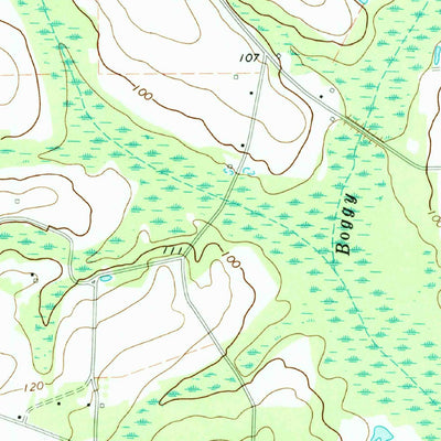 United States Geological Survey Ritch, GA (1971, 24000-Scale) digital map
