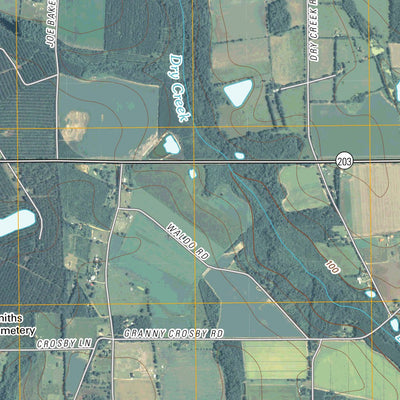 United States Geological Survey Ritch, GA (2011, 24000-Scale) digital map