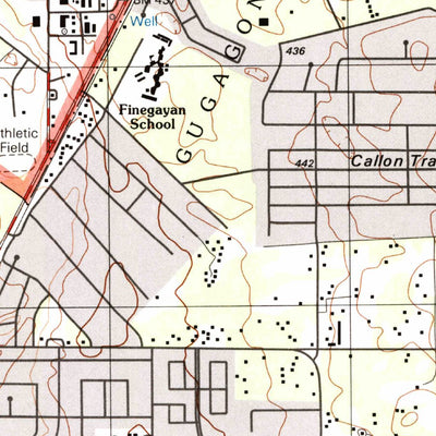 United States Geological Survey Ritidian Point, GU (2000, 24000-Scale) digital map