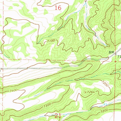 United States Geological Survey Ritter Arroyo, CO (1963, 24000-Scale) digital map