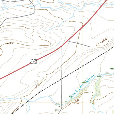 United States Geological Survey Ritter Arroyo, CO (2022, 24000-Scale) digital map