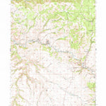United States Geological Survey Ritter, OR (1950, 62500-Scale) digital map