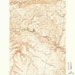 United States Geological Survey Ritter, OR (1952, 62500-Scale) digital map