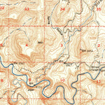 United States Geological Survey Ritter, OR (1952, 62500-Scale) digital map
