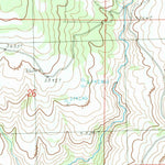 United States Geological Survey Ritter, OR (1990, 24000-Scale) digital map