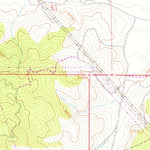 United States Geological Survey Ritter Ridge, CA (1958, 24000-Scale) digital map