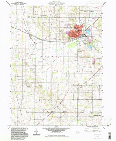 United States Geological Survey Rittman, OH (1994, 24000-Scale) digital map