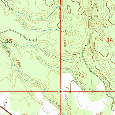 United States Geological Survey Ritz, ID (1965, 24000-Scale) digital map